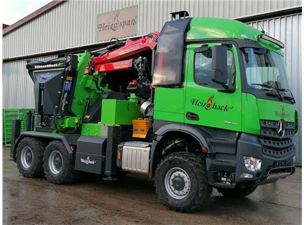 NEW Heizohack truck chipper model launched - HM10-860KL