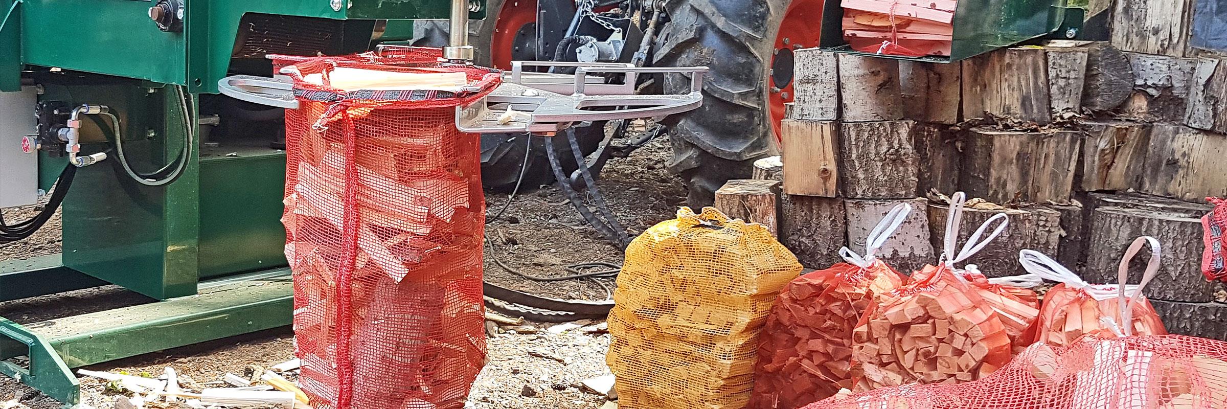 Log and Kindling Bagging Systems