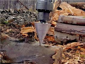 Screw Cone Log Splitter
