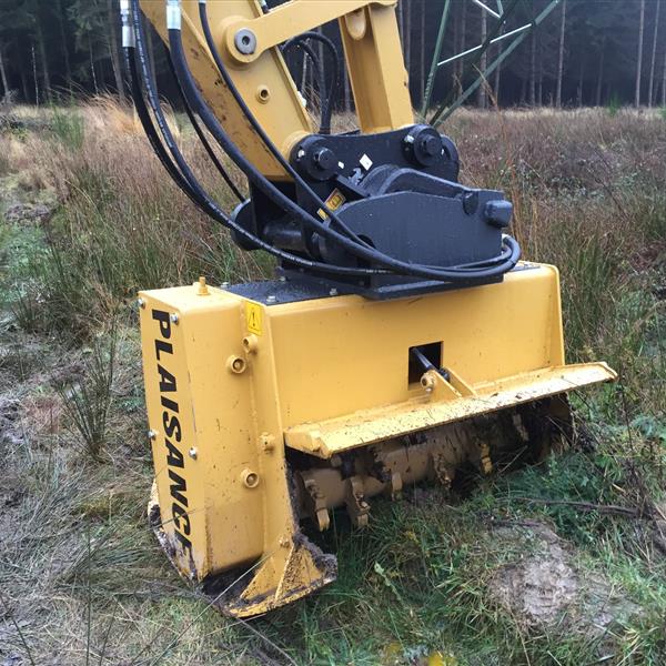 Hydraulic Mulching Head