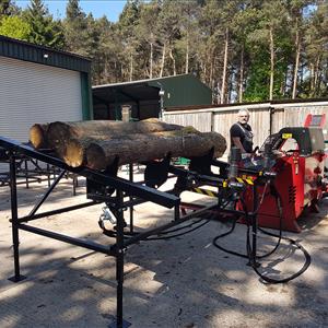 Log Rack c/w drive