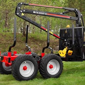 10 Ton 4WD - Forestry Trailer