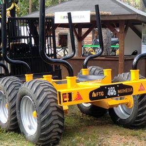 10 Ton 4WD - Forestry Trailer