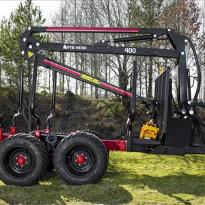 12 Ton 4WD - Forestry Trailer