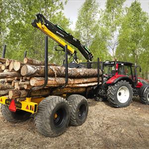 14 Ton 4WD - Forestry Trailer