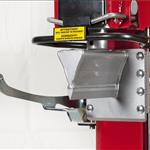 Powerful splitting wedges pry open the log increasing effective splitting forces,