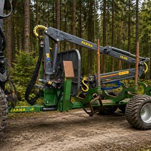 S/H Farma T12 Timber Trailer